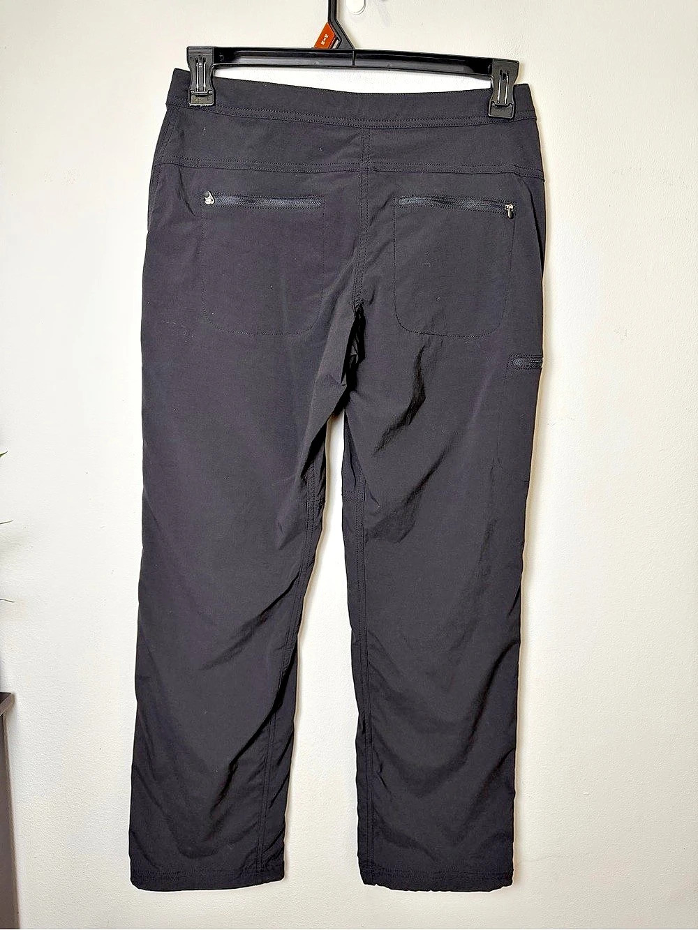 L.L. Bean Womens Black Nylon Blend Hiking Pants Size 6 - Picture 3 of 9